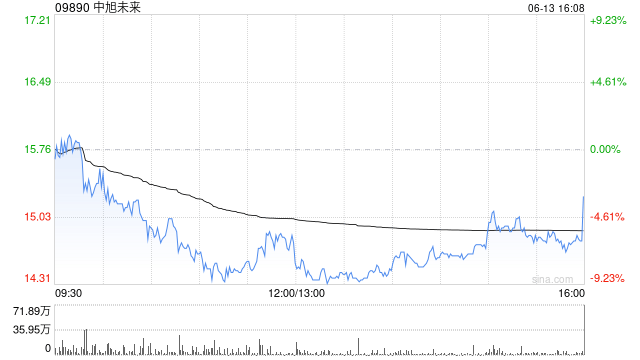 中旭未来6月13日斥资294.45万港元回购20万股